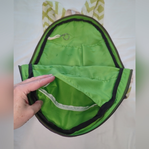 Cloth And Canvas Lightweight Floral Design Backpack - Picture 15 of 16